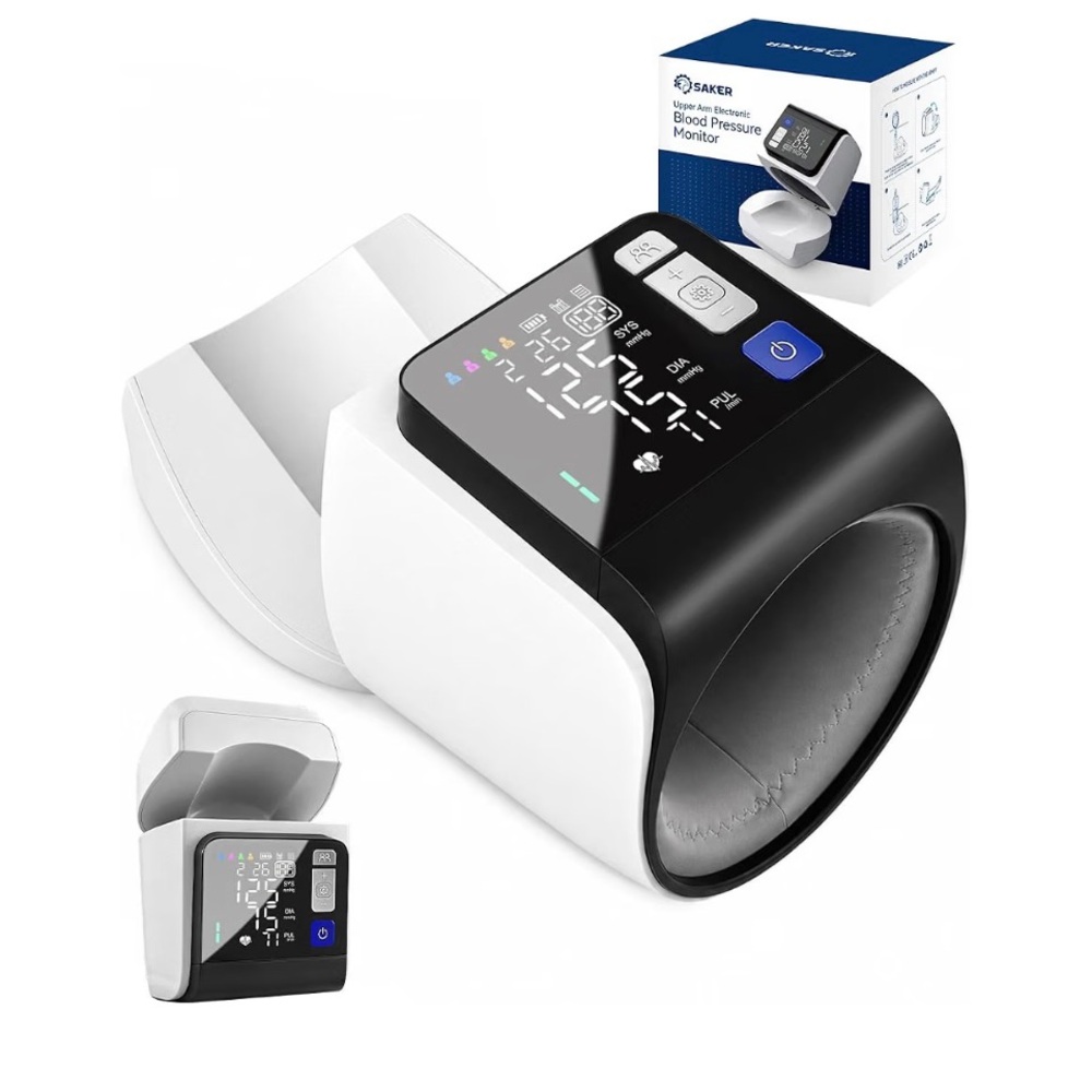 Saker U90B Upper Arm Electronic Blood Pressure Monitor New Open Box